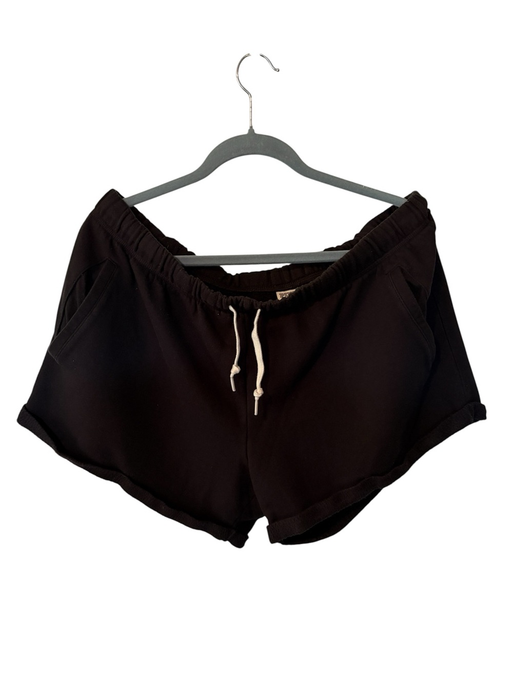 PINK Victoria's Secret Black Athletic Drawstring Shorts
